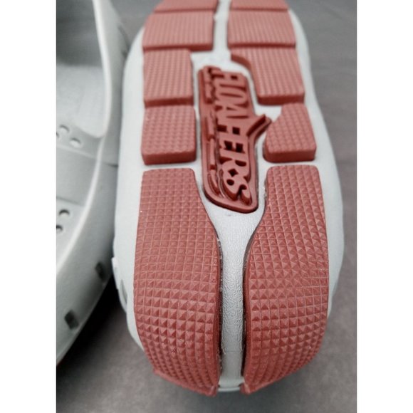 Floafers Shoes Deck Loafers Women's 8 Grey Burgundy New Float Foam Posh Driver - Picture 7 of 10